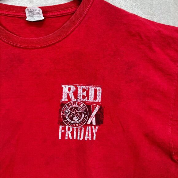 Chris Kyle Frog Foundation Seal Red Friday Shirt Remember Everyone Deployed 2XL - Picture 3 of 3